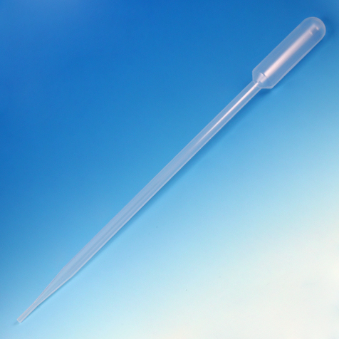 [139050B] Globe Scientific 23 ml LDPE Non-Sterile Extra Long Transfer Pipet, 1000/Case