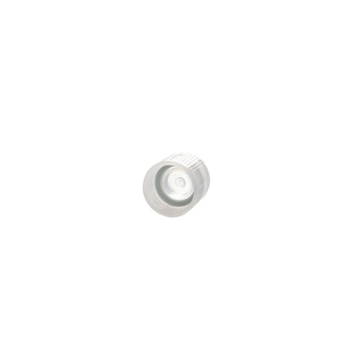 [T502N] Simport Plastic Cap Only with Lip Seal, Natural, Non-Sterile