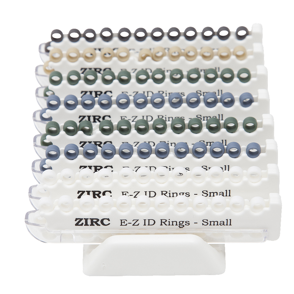 [70Z105] Zirc E-Z ID Rings System (Small)