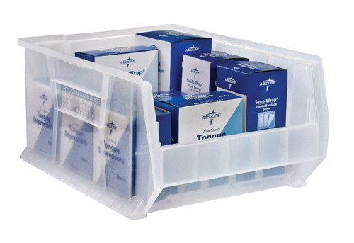 [QUS954CL] Quantum Medical 16-1/2 inch x 11 inch Polypropylene Container, Clear, 1 per Pack