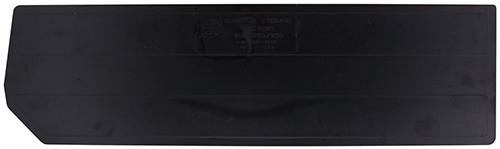 [DUS952] Quantum Medical 24 inch x 7 inch Bin Divider, Black, 1 per Pack