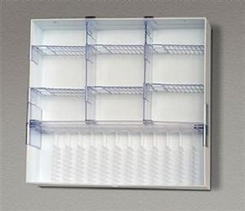 [12139] Capsa Avalo Anesthesia Tray with Dividers for 3" Drawer