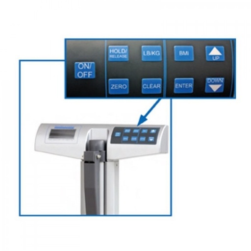[T42-014900-00] Health O Meter Professional Keypad for 597KL/599KL/752KL Digital Scales