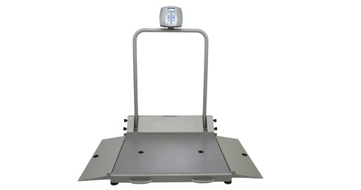 [2610KG] Health O Meter Professional 454 kg Digital Wheelchair Dual Ramp Scale Kilograms Only w/ Large Platform