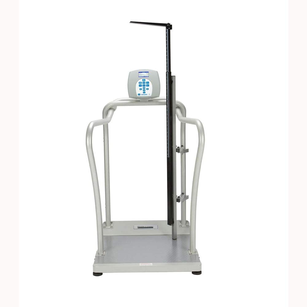 [2101KGHR] Health O Meter Digital Platform Scale with Height Rod Included, KG Only