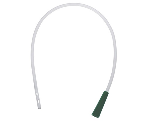 [AS861616C] Amsino Amsure® PVC Intermittent Urethral Catheter, PVC, 16 FR, Coude, 16", Universal