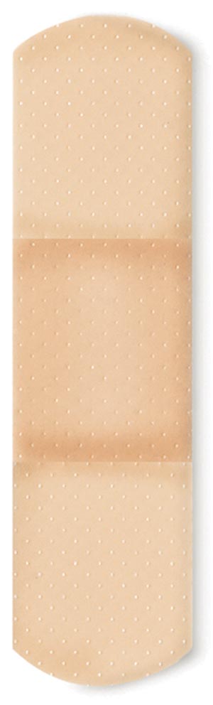 [1304000] Nutramax First Aid® Sheer Adhesive Bandage, ¾" x 3", Bulk