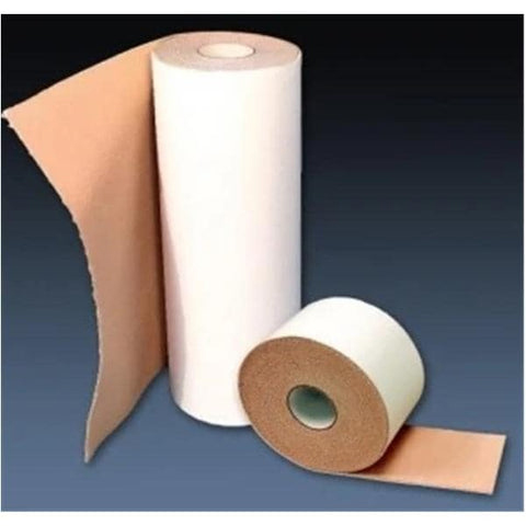 [040-12-012] Andover Moleskin 12 inch x 5 Yd. Cotton Extra Heavy Adhesive Wrap, Tan, 12/Case