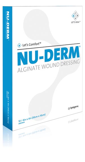 [AWD404] Acelity Nu-Derm™ Alginate Wound Dressing, 4" x 4"