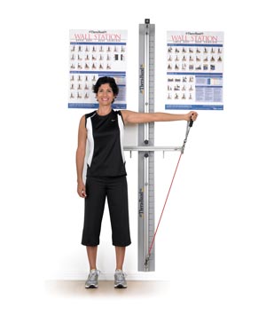 [21910] Hygenic/Thera-Band Rehab Wellness Exercise Wall Station