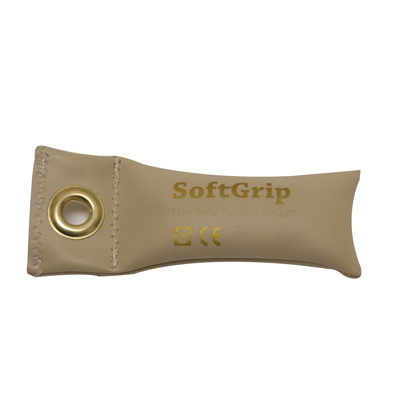 [10-0350-1] Fabrication CanDo Softgrip 0.5 lb Hand Weight, Tan
