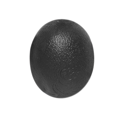 [10-1895] Fabrication CanDo Large Gel X-Heavy Cylindrical Hand Squeeze Ball, Black