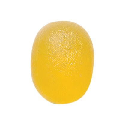 [10-1891] Fabrication CanDo Large Gel X-Light Cylindrical Hand Squeeze Ball, Yellow