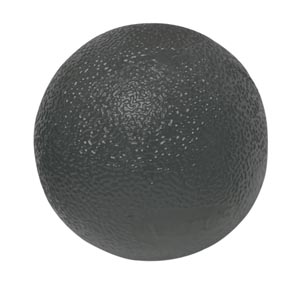 [10-1495] Fabrication Cando® Gel Hand Exercise Ball, Standard, Black, X-Heavy