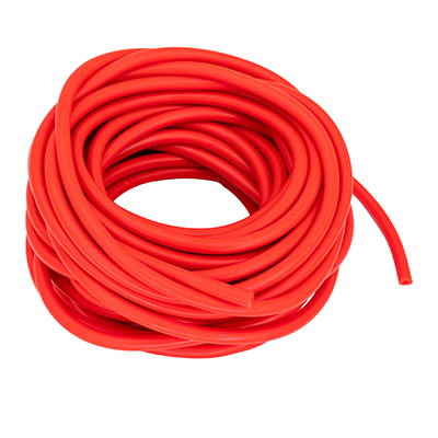 [10-5512] Fabrication CanDo 25 ft Low Powder Light Exercise Tubing Roll, Red