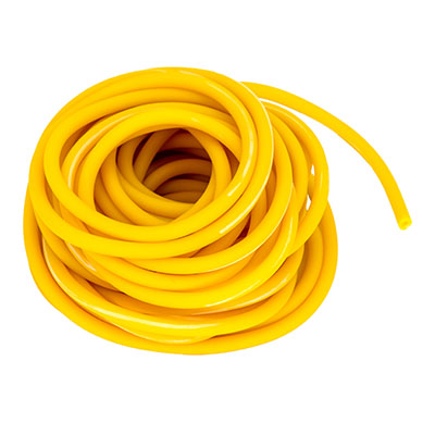 [10-5511] Fabrication CanDo 25 ft Low Powder X-Light Exercise Tubing Roll, Yellow
