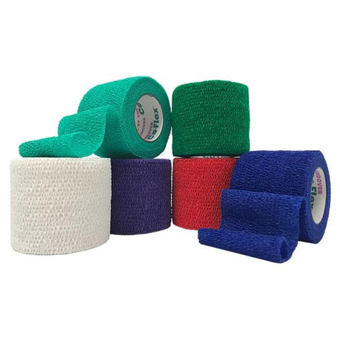 [3300RB-024] Andover Coflex 3 inch x 5 Yd. Cohesive Self-Adherent Wrap Bandage, Rainbowpack, 24/Case