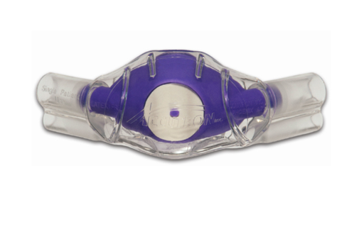 [33037-17] Accutron Clearview Classic Nasal Mask, Pedo, Groovy Grape, Single-Use, Disposable