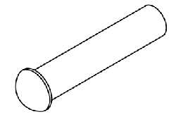 [PCP166] Hinge Pin for Pelton & Crane for Model OCR