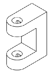 [PCH164] Door Hinge Block for Pelton & Crane - Fits Model: OCR