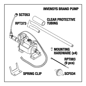 [SCP050] Pump Kit 2000 & 5000 - Invensys Brand Pump