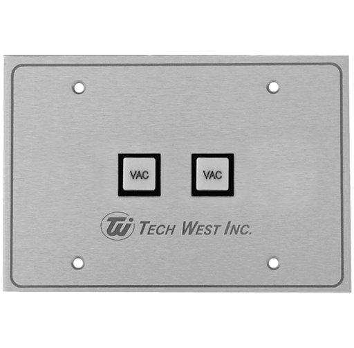 [CP-2V] Tech-West Remote Panel 2 Vac