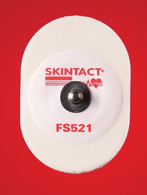 [FS-521] Leonhard Lang Skintact® Electrode, 35 x 50mm, Solid Gel, Foam, Oval
