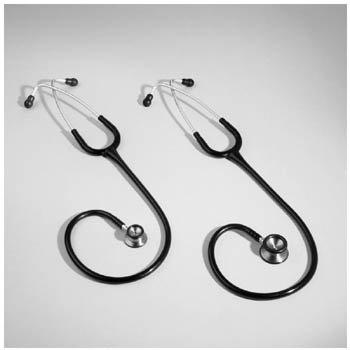[2157] 3M Littmann® Classic II Pediatric & Infant Stethoscopes, 28", Rnbw Chestpiece, Raspberry Tubing