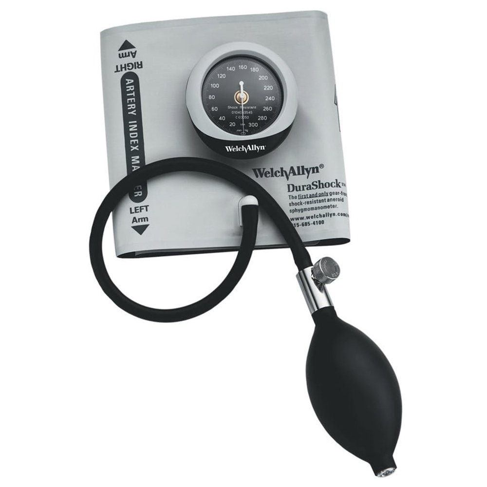 [DS45-13CB] Welch Allyn DuraShock DS45 Integrated Aneroid Sphygmomanometer with Adult Thigh Cuff