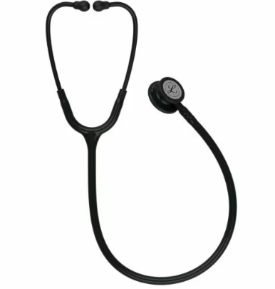 [5803] 3M™ Littmann® Classic III Stethoscope, Black Edition Chestpiece, Black Tube, 27" 