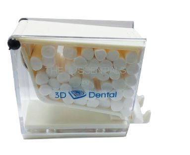 [3D-CRD] 3D Dental Essentials Cotton Roll Dispenser in Blue