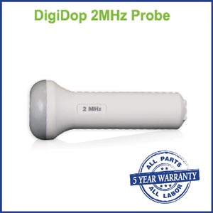 [D2] Newman Digidop 2MHz Obstetrical Probe Only - Late Term/ Larger Patients