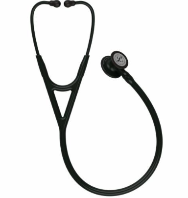 [6163] 3M™ Littmann® Cardiology IV™Stethoscope, Black Finish Chestpiece, Black Tube, 27" 