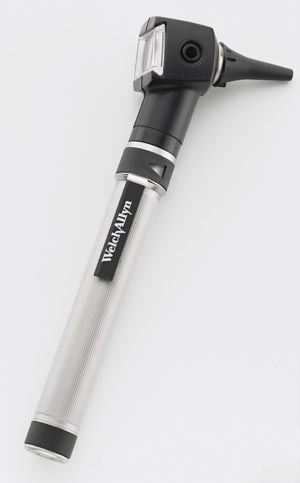 [22811] Welch Allyn 2.5V Pocketscope™ Otoscope/Throat Illuminator, Handle, Rechargeable Batt & Soft Case