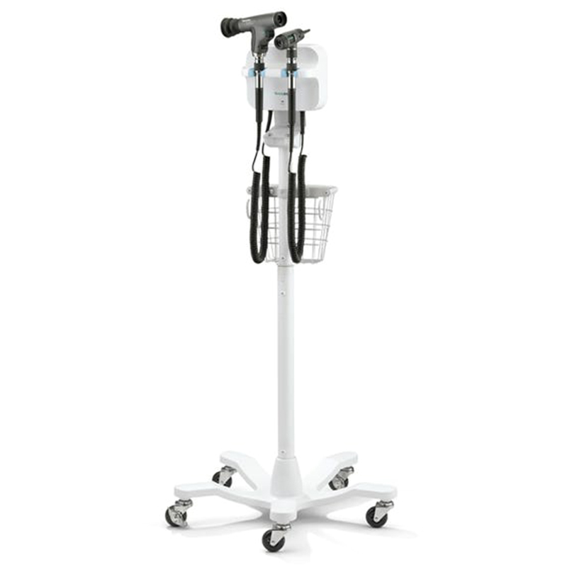 [7670-12] Welch Allyn Rolling Mobile Stand for 767 Series Wall Systems