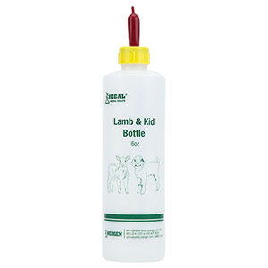[7004] Ideal Lamb & Kid Feeding Bottle with Red Screw-On Teat - 16 oz