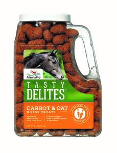 [1030405] Manna Pro Tasty Delites Horse Treats Carrot & Oats - 3 lb