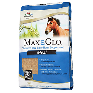 [BWI 6800869] Manna Pro Max-E-Glo Stabilized Rice Bran Horse Supplement Meal - 40 lb