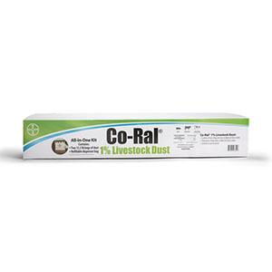 [81898812] Co-Ral 1% Livestock Dust Kit - 25 lb