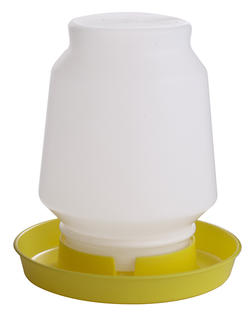 [7506YELLOW] Little Giant Plastic Poultry Fount 1 gal Yellow