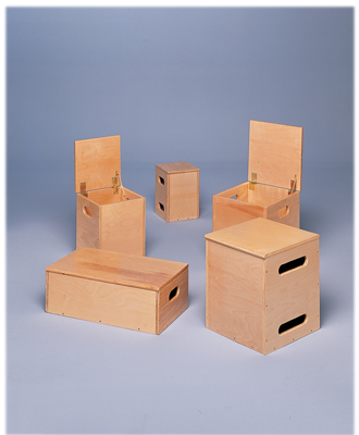 [55-1015] Lifting Box for Work Hardening and FCE - 4-piece Set - 2 ea. 14x14x17, 1 ea. 8x8x12, 1 ea. 10x10x14 inch