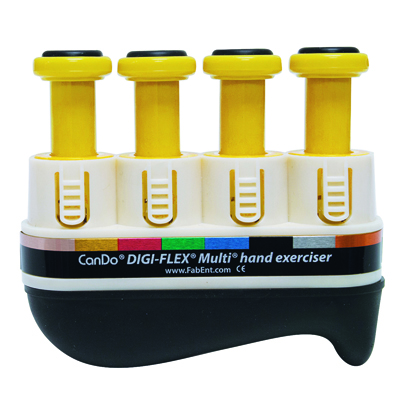 [10-3741] Digi-Flex Multi, Basic Starter Pack, 1 Frame, 4 Yellow (X-Light) Buttons