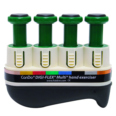 [10-3743] Digi-Flex Multi, Basic Starter Pack, 1 Frame, 4 Green (Medium) Buttons