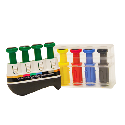 [10-3743S] Digi-Flex Multi, Progressive Starter Pack, Frame, 8 Buttons (4 Green, 1 Yellow, 1 Red, 1 Blue, 1 Black)