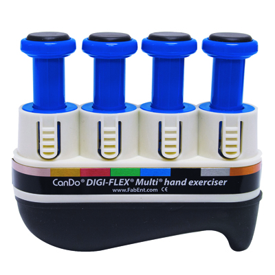 [10-3744] Digi-Flex Multi, Basic Starter Pack, 1 Frame, 4 Blue (Heavy) Buttons