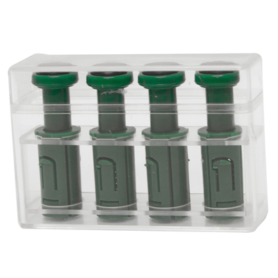 [10-3753-4] Digi-Flex Multi, 4 Additional Finger Buttons with Box, Green (Medium)
