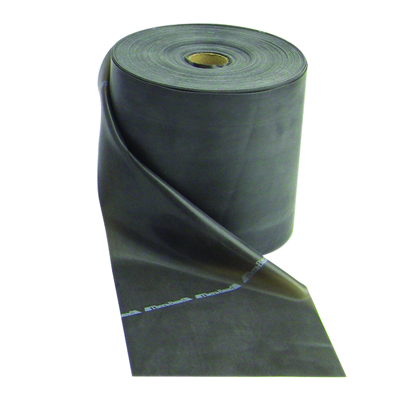 [10-1199] TheraBand exercise band - latex free - 50 yard roll - Black - special heavy
