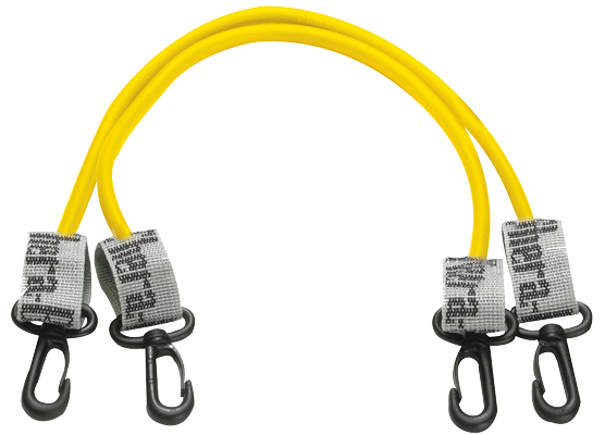 [10-1577] TheraBand Exercise Station, Accessory, Yellow (x-light) Tubing with Connectors, 12", Latex