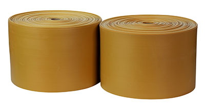 [10-6337] Sup-R Band Latex Free Exercise Band - Twin-Pak - 100 yard (2 - 50-yard boxes) - Gold