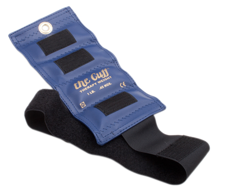[10-2503] The Cuff Deluxe Ankle and Wrist Weight, Blue (1 lb.)